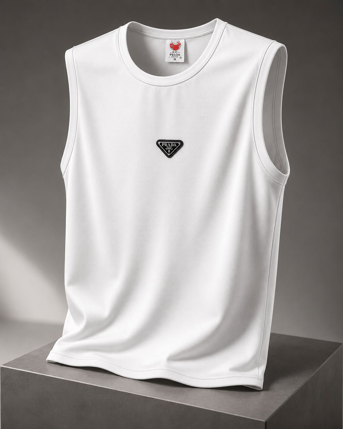 Prada Triangle Logo Vest