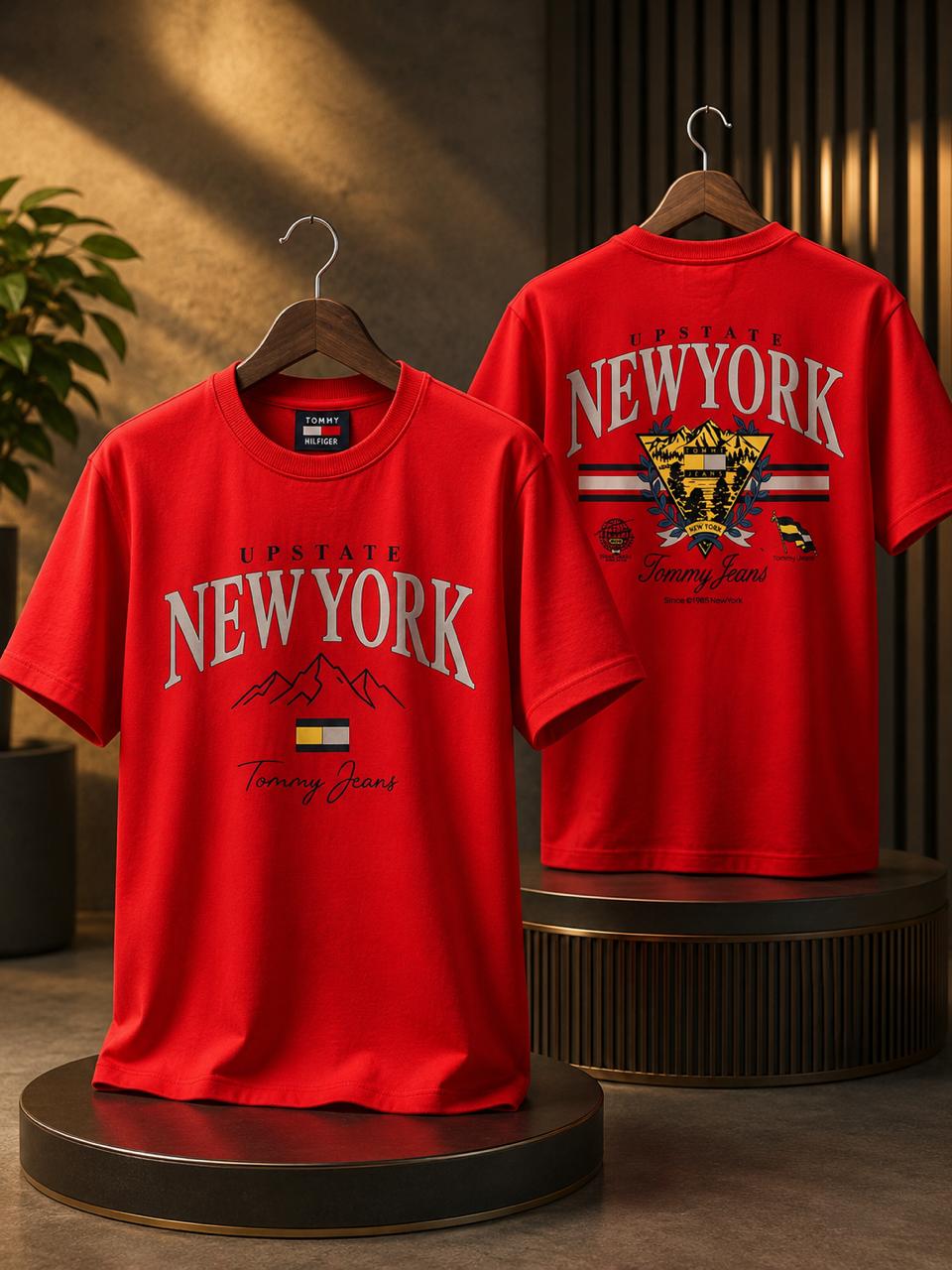 Tommy Jeans Upstate NY Tee (Red)