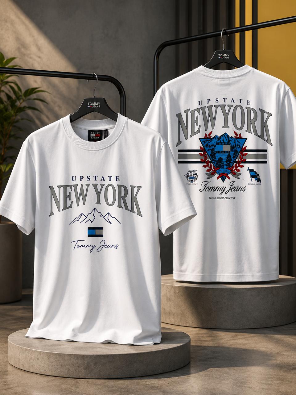 Tommy Jeans Upstate NY Tee (White)