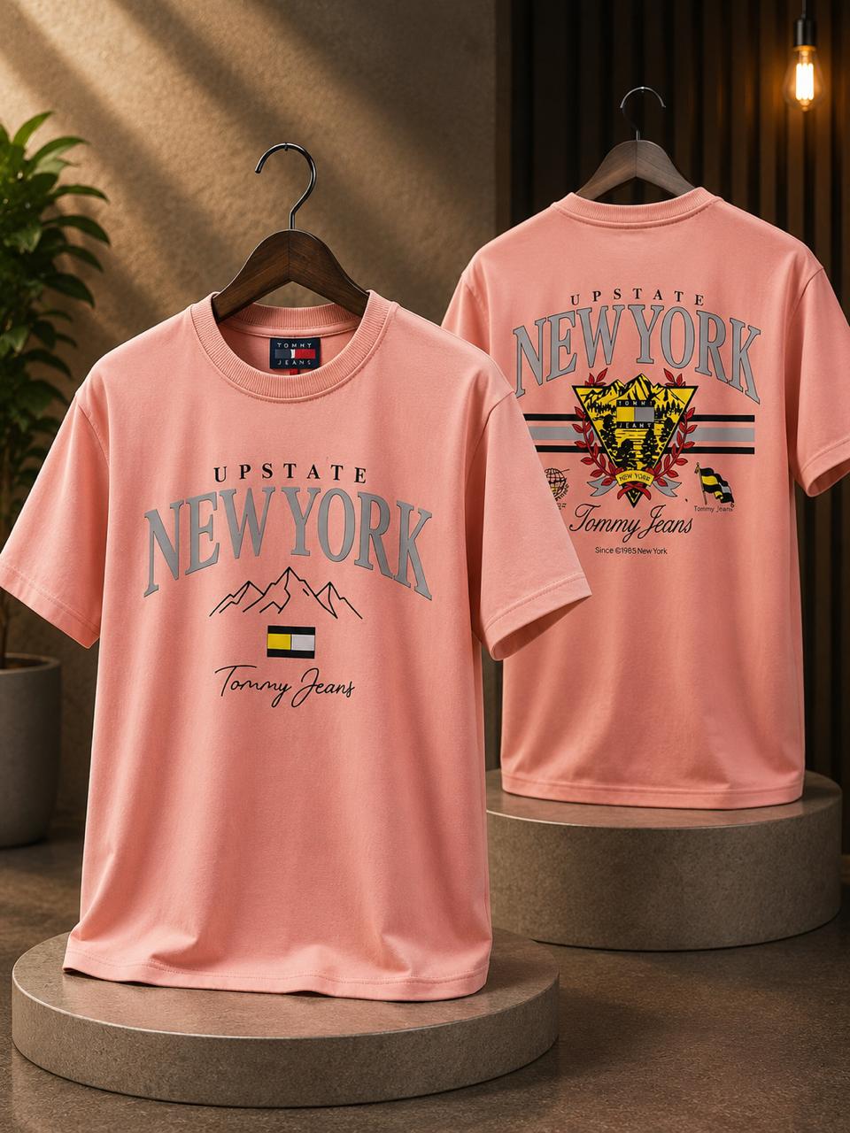 Tommy Jeans Upstate NY Tee (Pink)